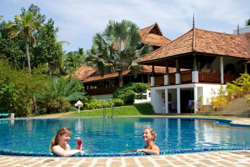 The Travancore Heritage Beach Resort kovalam pool